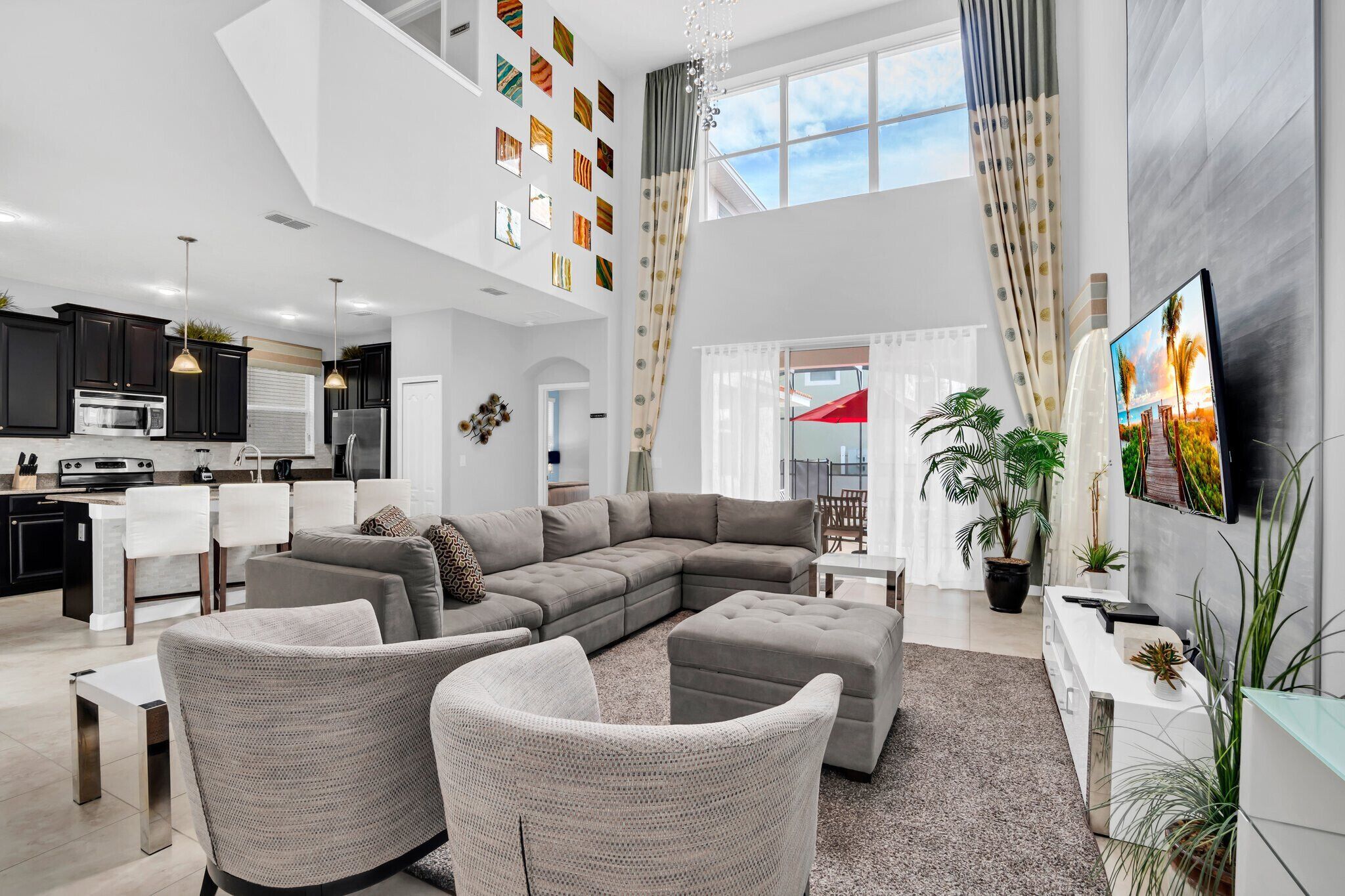 TV connectée, table de tennis de table