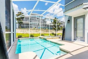 Pool - Last Minute Disney Getaway! Luxury Villa with Private Pool & Hot Tub. Book Now! #150985 (Orlando)