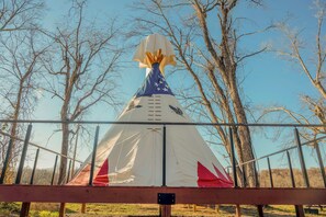 Miscellaneous - Free Bird Teepee at The Edge—Unique Riverfront Glamping in Salt Lick, KY (Salt Lick)