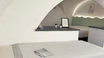 Mörkläggningsgardiner, strykjärn/strykbräda och gratis wi-fi