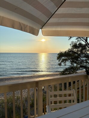 Property grounds - Modern Lake Michigan Cottage with Private Beach on Low Bluff (Montague)