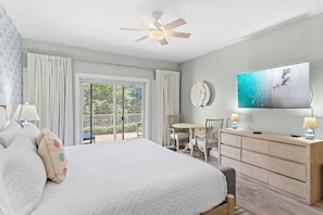 1 bedroom, desk, iron/ironing board, travel cot - Tops'l Summit 106A • New Remodel •  Pool + Hot Tub • Beach Gear • Pickleball (Miramar Beach)