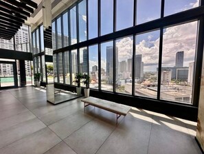 Interior - Miami-Brickell Skyline Lux High Rise 2BR-2BATH - KASEYA - HEAT-CRUISE SHIPS-2215 (Miami)