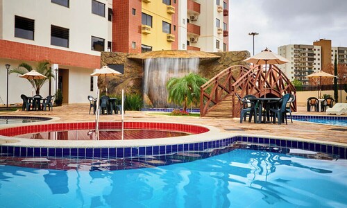 Comfort and leisure, apartment in the Golden Dolphin Express hotel, fun for the family.