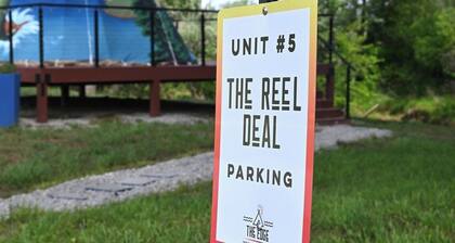 The Reel Deal Teepee at The Edge—Unique Riverfront Glamping in Salt Lick, KY