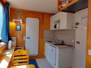 Private kitchen - 8th floor, tv, 17m², Les Arcs (Les Arcs)