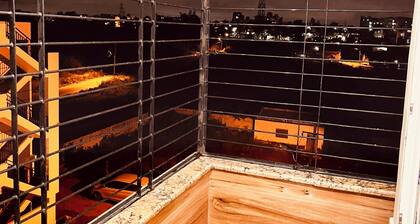 Luxurious 2BHK with 2 bathroom and 3 balconies attached built like 5 star hotel