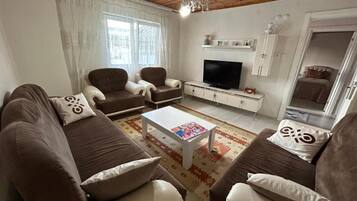 Huoneisto, kaupunkinäköala, puutarha-alue | Oleskelualue