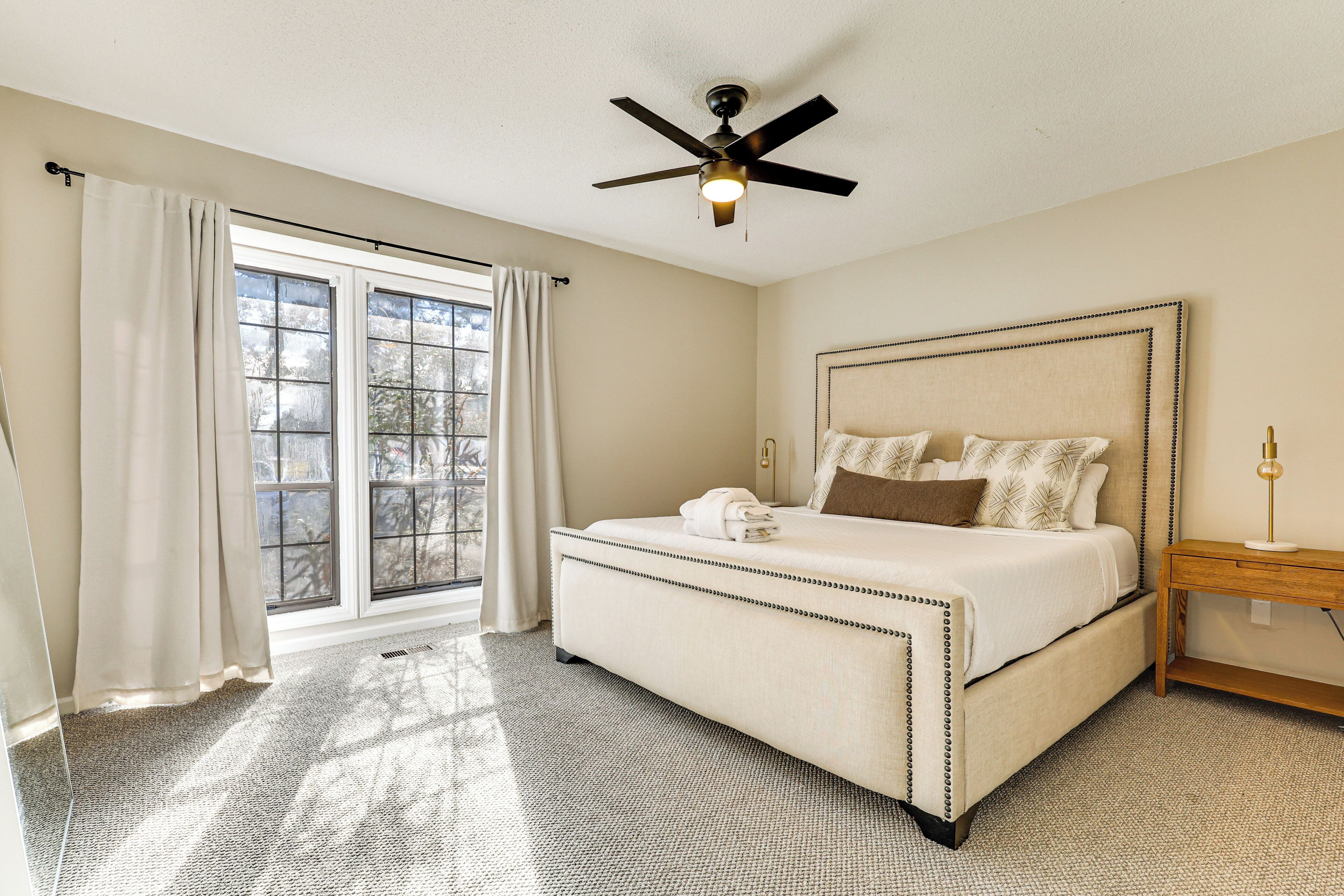 2 habitaciones, tabla de planchar con plancha, internet y ropa de cama 