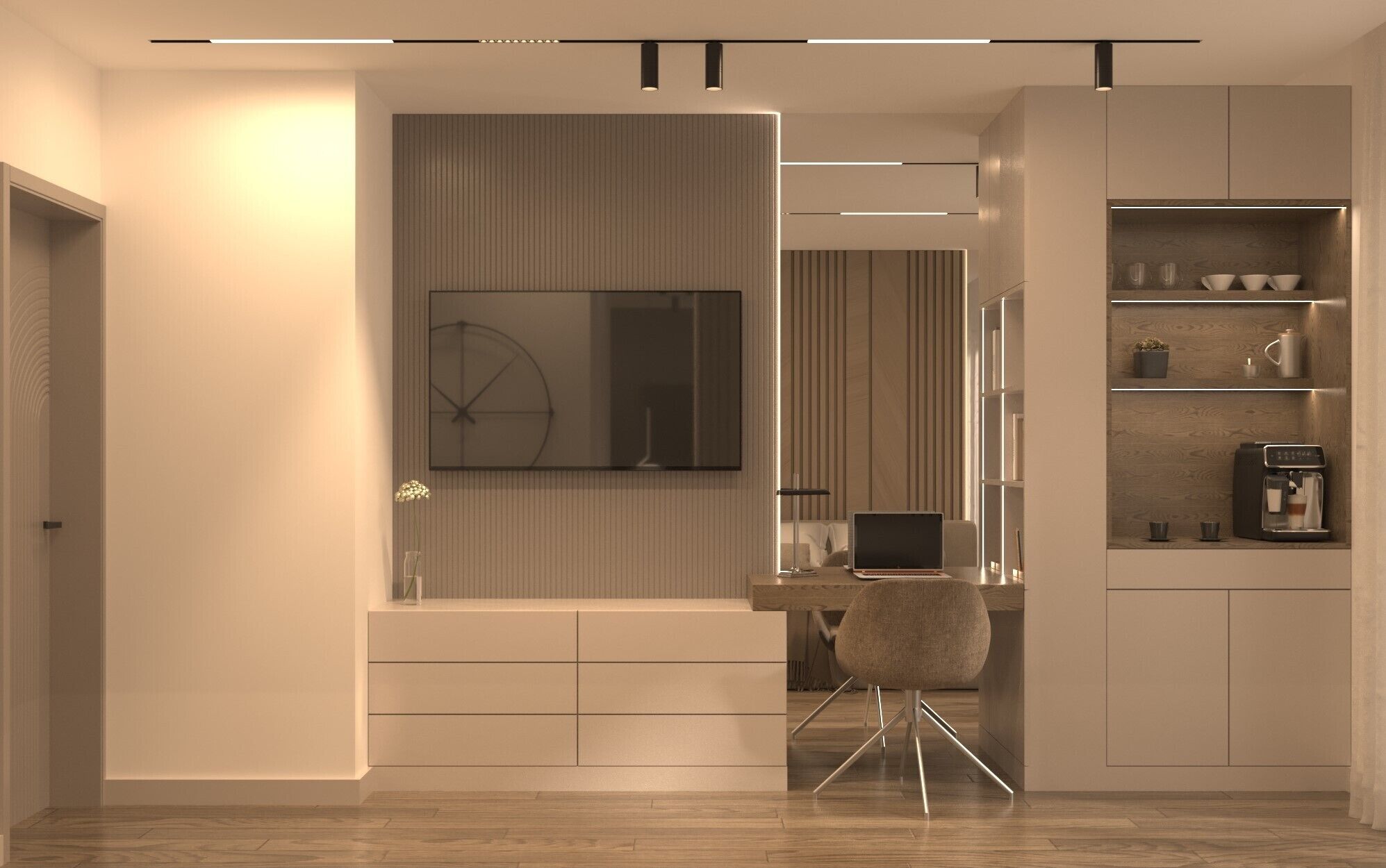 Deluxe Villa, Balcony, Sea View | Interior