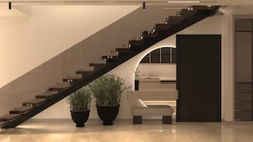 Deluxe Villa, Balcony, Sea View | Interior