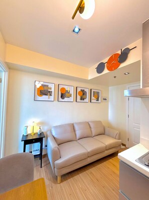 Condo, 2 Bedrooms, Accessible, Balcony | Living room - Azure Urban Resort 1br-2br St Tropez (Parañaque)