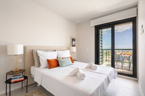 2 bedrooms, iron/ironing board, WiFi, bed sheets - Mil Palmeras Sea View | Private Pool and Parking- Special rates for longer stays (Pilar de la Horadada)
