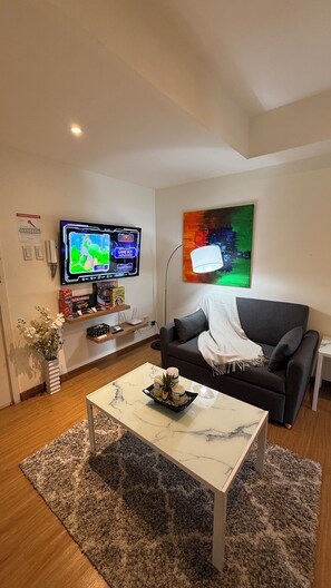 Appartement, 2 slaapkamers, toegankelijk voor mindervaliden, balkon | Woonkamer