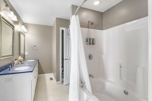 Hair dryer, towels - Big Red | Soundfront Dock · Private Beach · 4BR PKS (Pine Knoll Shores)