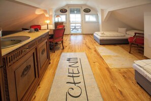 Apartamento, 1 habitación, fumadores, balcón | Interior