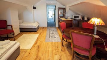 Appartamento, 1 camera da letto, fumatori, balcone | Soggiorno