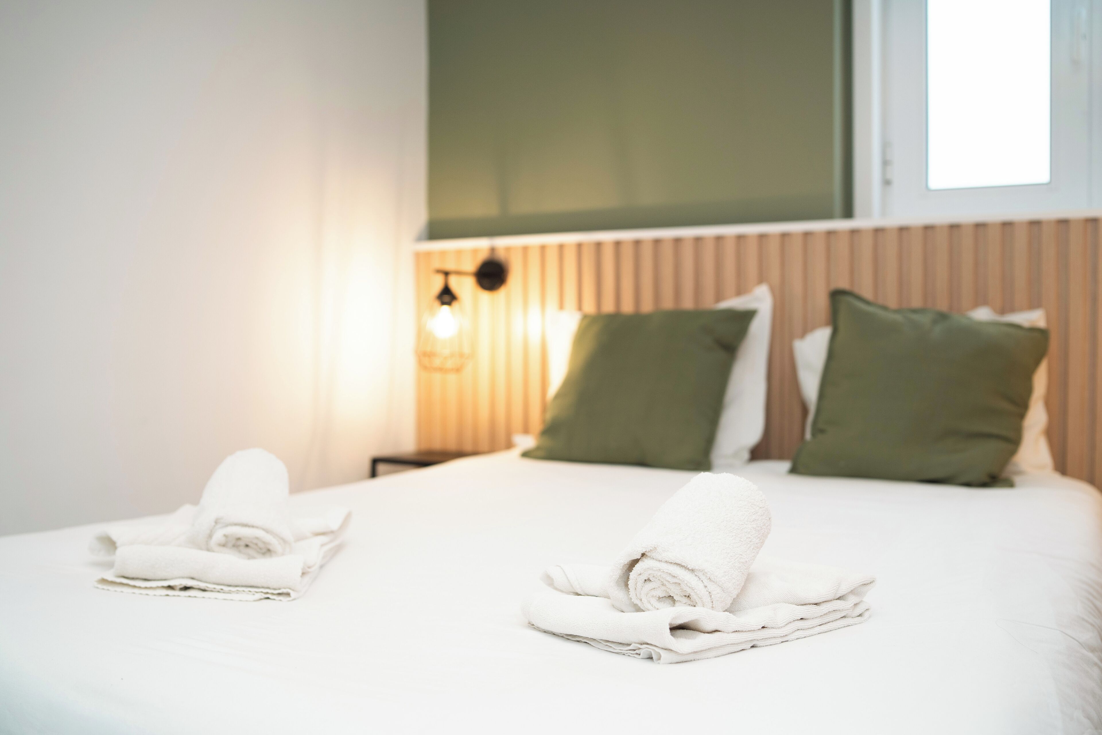 Desk, iron/ironing board, travel cot, free WiFi