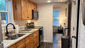 Microwave, oven, stovetop