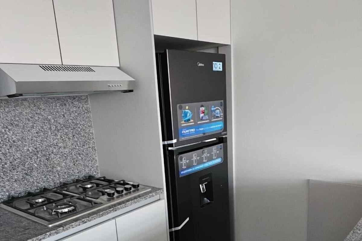 Studio de base, 1 grand lit et 1 canapé-lit, non-fumeur, cuisine | Cuisine privée | Réfrigérateur grande capacité avec congélateur, four à micro-ondes