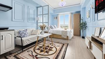 1 soverom, strykejern/-brett, wi-fi og sengetøy