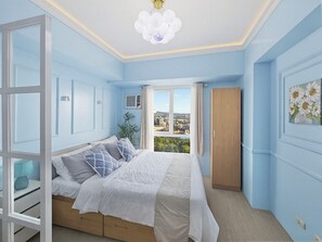 1 soverom, strykejern/-brett, wi-fi og sengetøy