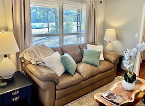 Televisión y chimenea