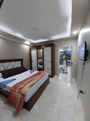1 bedroom, iron/ironing board, Internet, bed sheets - COZY CLUB STUDIO (Giza Governorate)