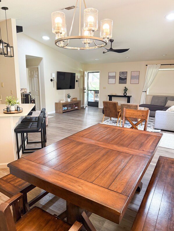 Dining - Recently Renovated 3 Bedroom house in Groveland with Central Heating and Air (Groveland)