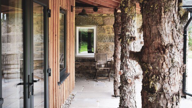 Unclassified image, 1 of 35, button - Relugas Mill - a peaceful highland escape in a restored mill cottage with pond (Forres)