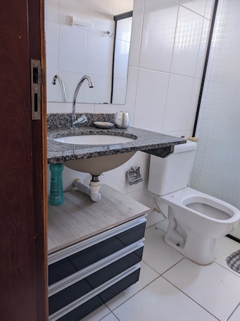 Bathroom. Apart Flat Boaventura