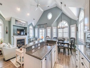 Interior - Spectacular Southend 3BR Condo • Sleeps 7 • Rooftop Deck & Parking (Ocean City)