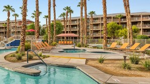 Pool - Upscale resort with kitchen, lazy river, and easy access to music festivals. (Indio)
