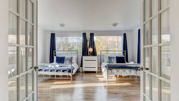 3 chambres, fer et planche Ă repasser, Wi-Fi, draps fournis