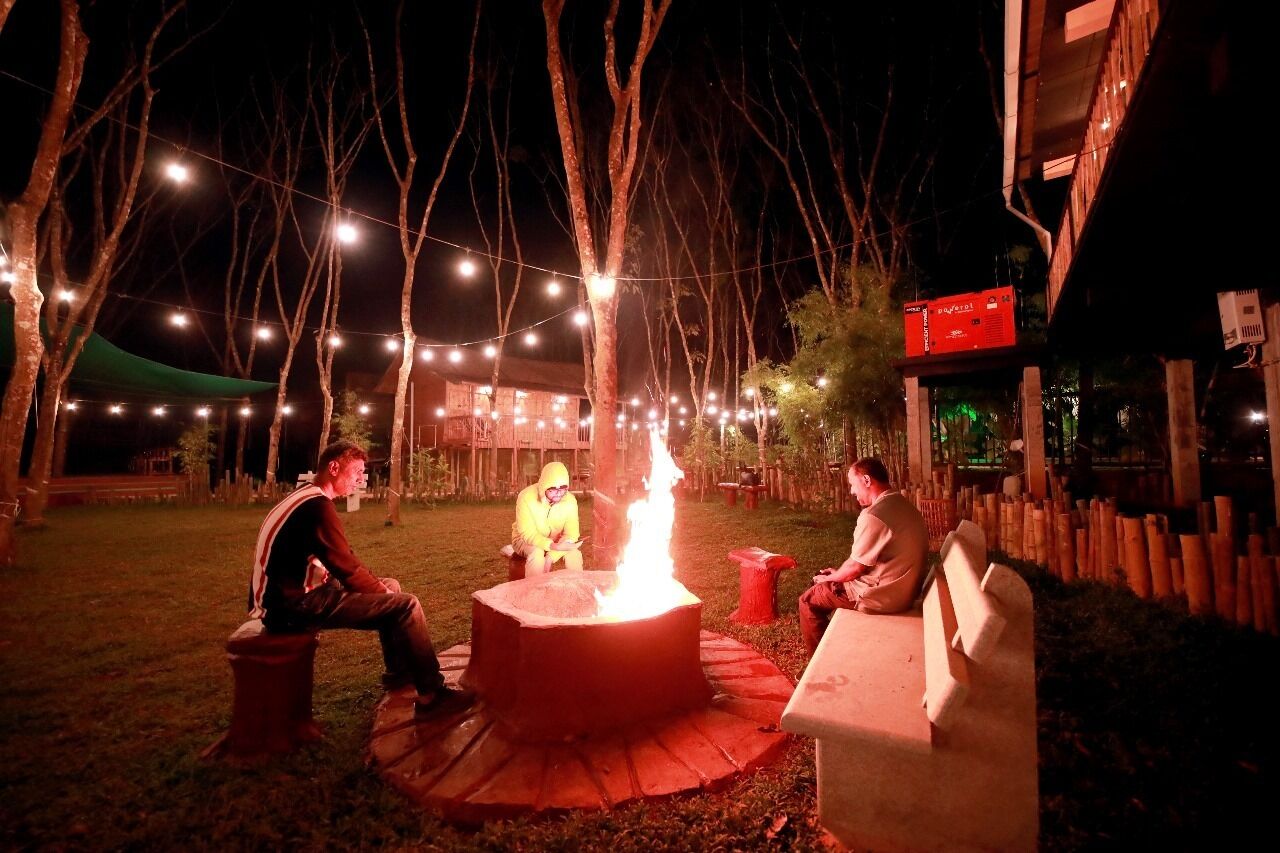 Enceinte de l’hébergement