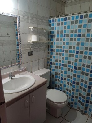 Hair dryer, towels, soap, toilet paper - House in el quisco (El Quisco)