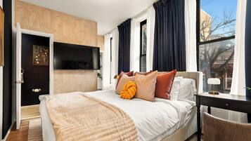 2 soverom, strykejern/-brett, wi-fi (inkludert) og sengetøy