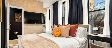 2 habitaciones, tabla de planchar con plancha y wifi gratis