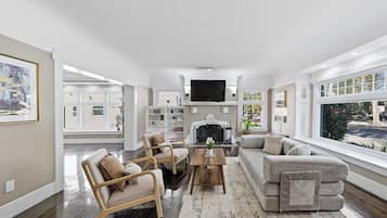 Smart TV, foosball, computer monitors