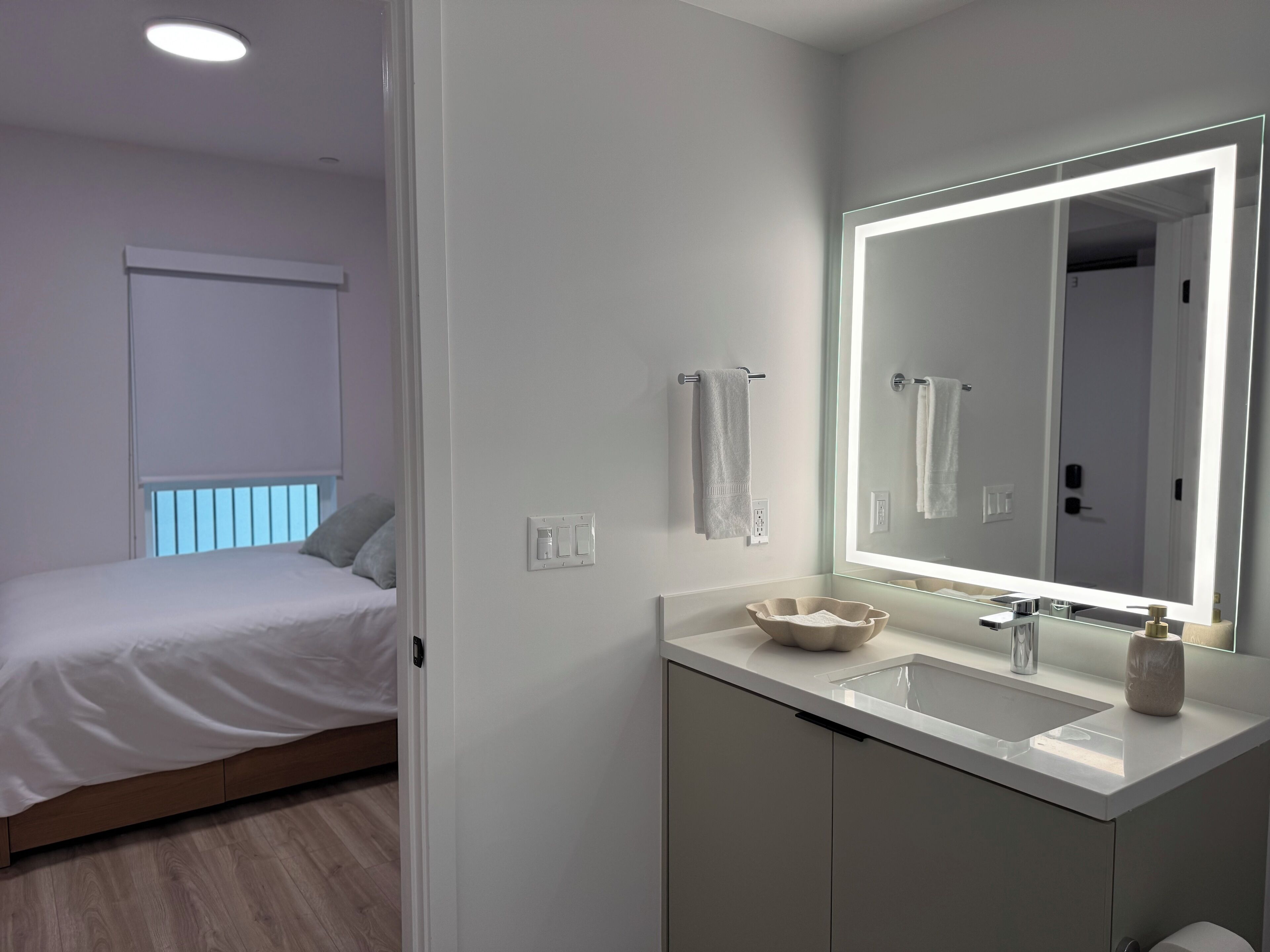 1 bedroom, iron/ironing board, Internet, bed sheets