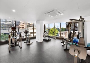 Fitness facility - Sleek 2BRM Apartment at Aqua Newstead (Newstead)