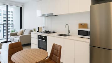 Lejlighed - byudsigt | Privat køkken