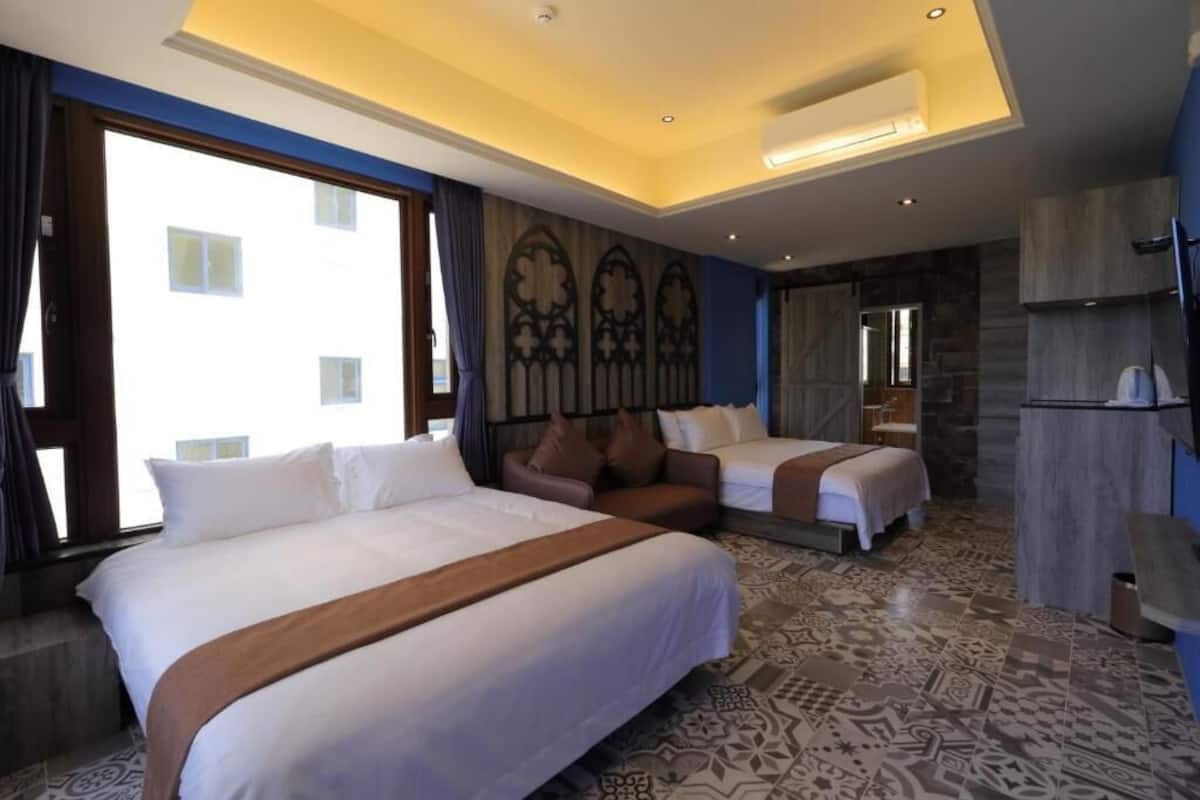 Kamar Quadruple Comfort, balkon, pemandangan laut | Kedap suara, Wi-Fi gratis, dan dapat diakses tamu berkursi roda