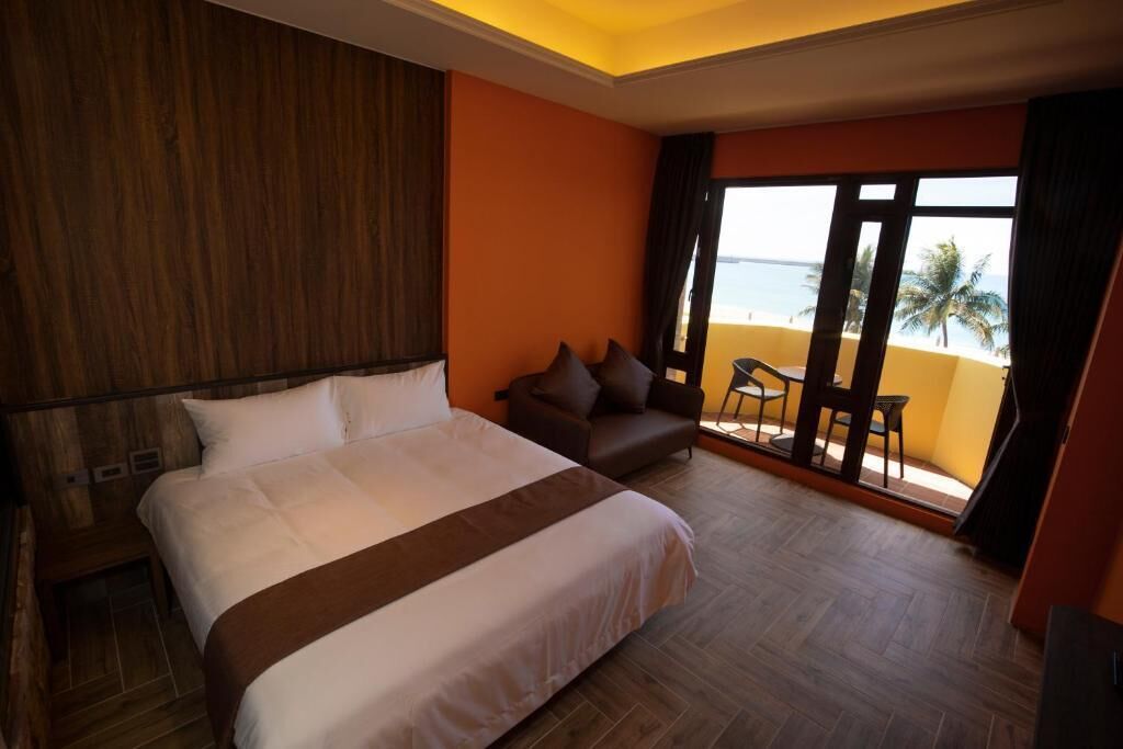 Kamar Double Deluks, balkon, pemandangan laut | Kedap suara, Wi-Fi gratis, dan dapat diakses tamu berkursi roda