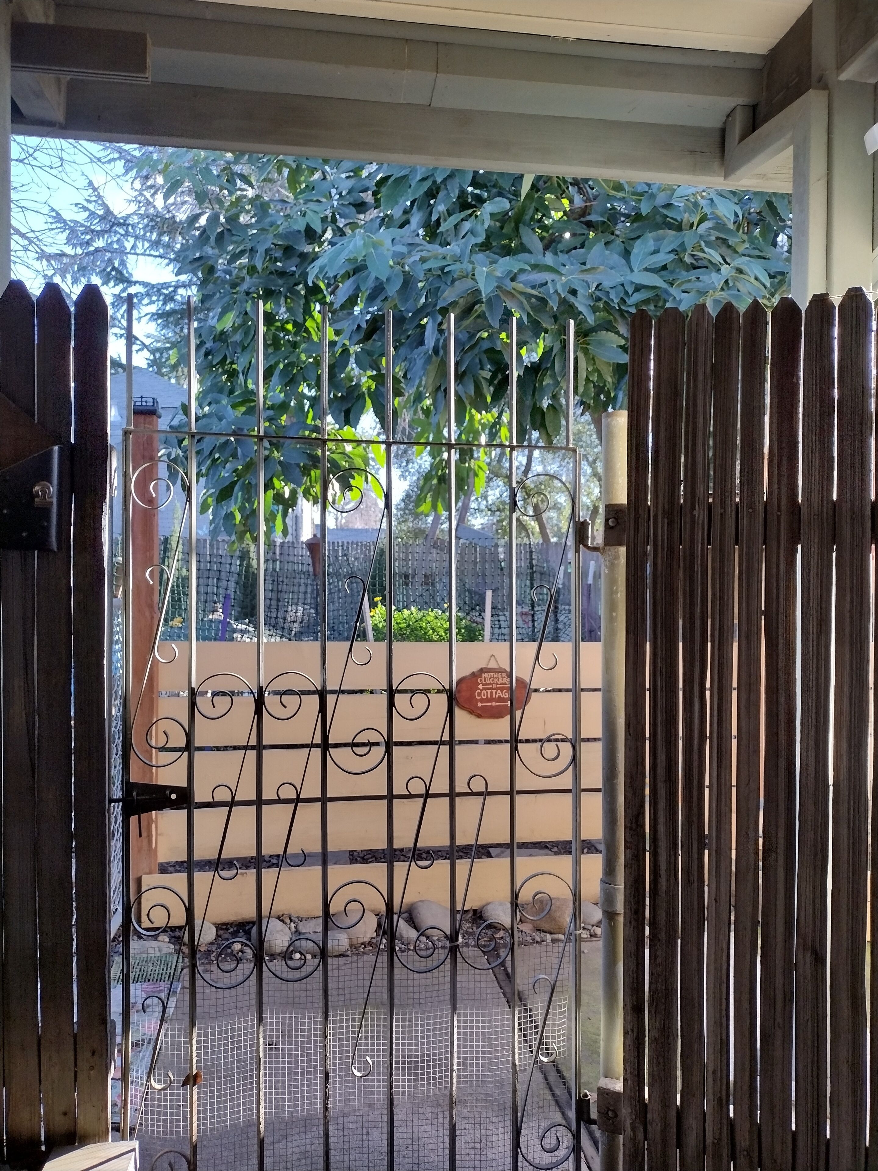 Enceinte de l’hébergement