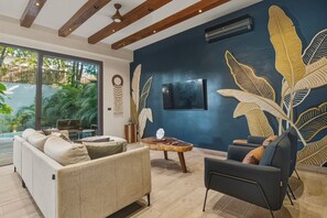 Living area - Hoja Dorada: LUX 4 Bed & 4.5 Bath Villa at #BlueDeerTulum (Tulum)