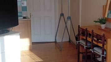 1 bedroom, iron/ironing board, Internet, bed sheets