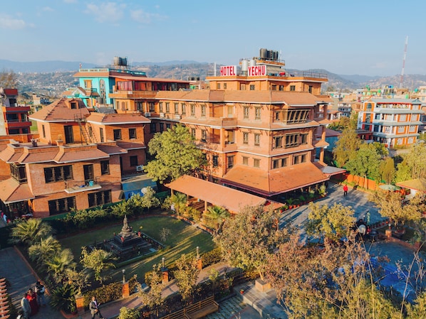 Fachada del alojamiento