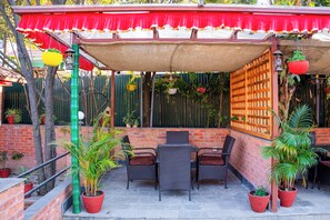 Outdoor dining - Hotel Yechu Pvt. Ltd. (Bhaktapur)