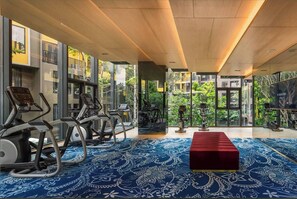 Departamento, 2 habitaciones, con acceso para personas discapacitadas, balcón | Sala de fitness